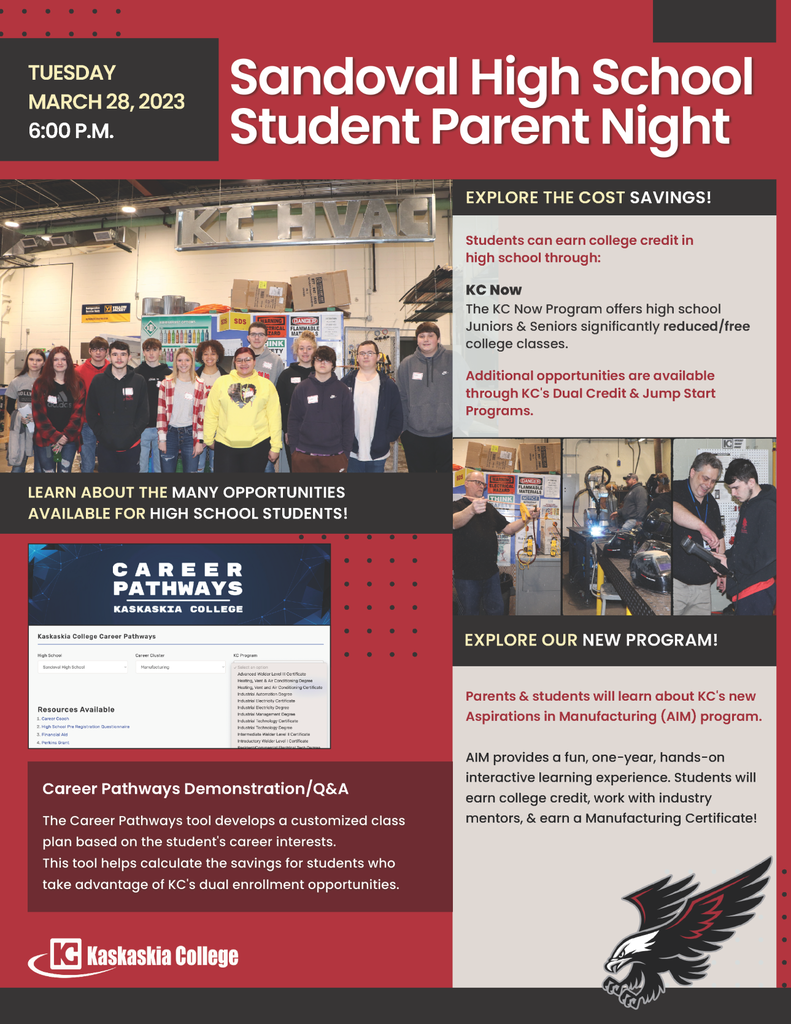 KC Parent Night Flyer